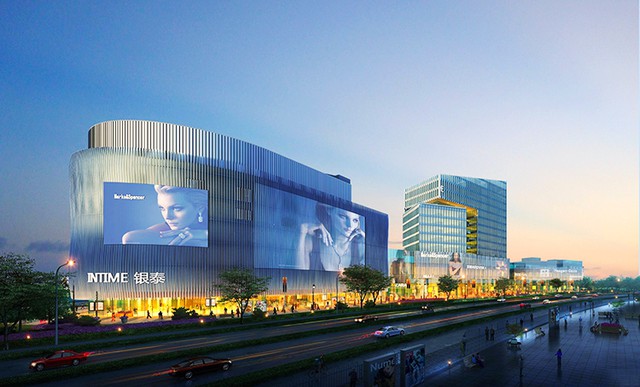 银泰中心的高度,义乌的高度