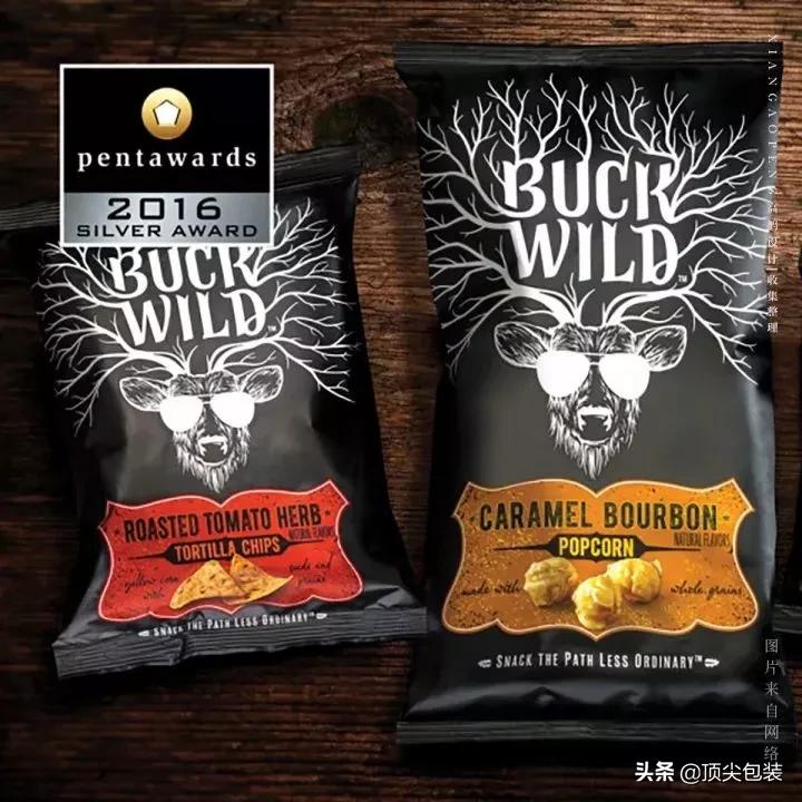 有创意的薯片包装,薯片包装风格