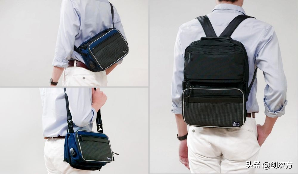 既能斜挎又能背的小背包,斜挎包包变背包