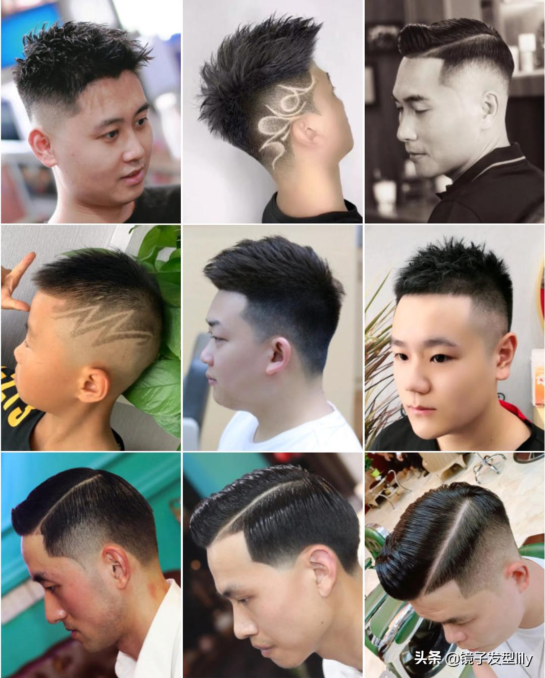 如何剪一款时尚男发,男发这样剪越简单越帅气