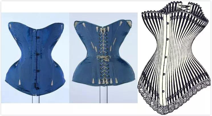 欧洲紧身胸衣样式,18世纪伦敦紧身胸衣