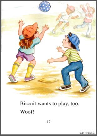 英文有声绘本Biscuitplaysball饼干玩球