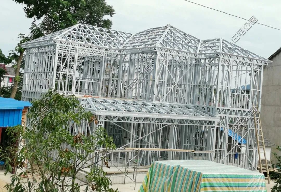 新农村建设首选轻钢别墅,轻钢别墅农村给建吗