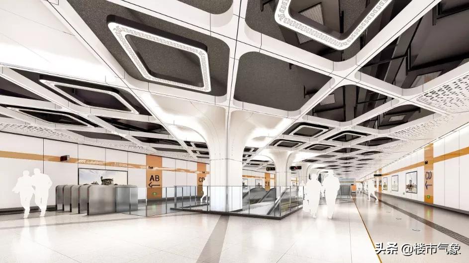 郑州地铁8号线最新装修施工,郑州地铁装修