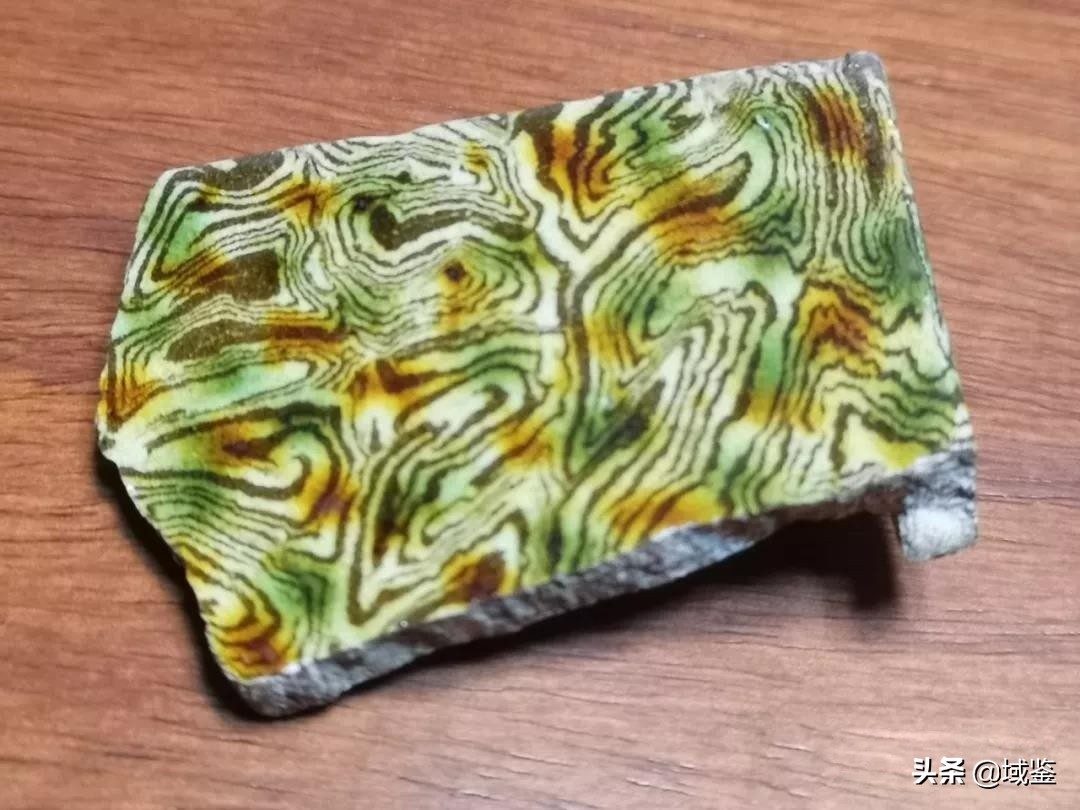 唐代巩县窑绿釉绞胎陶器标本,巩县窑绞胎工艺失传了吗