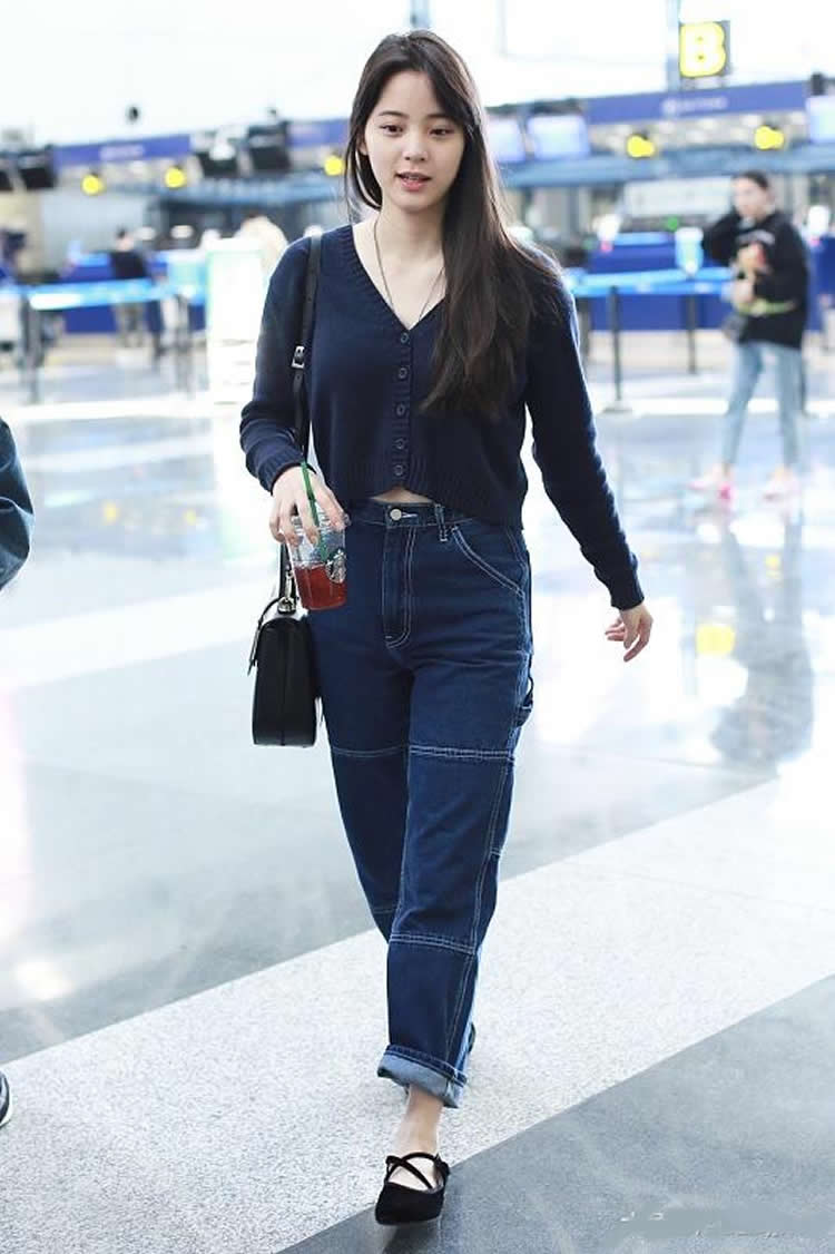 适合梨型身材的显瘦休闲裤穿搭,高个子梨形身材穿什么休闲裤显瘦