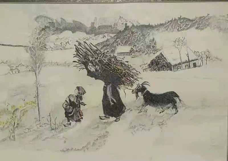 画吧画友作品欣赏,幸福原创画作品