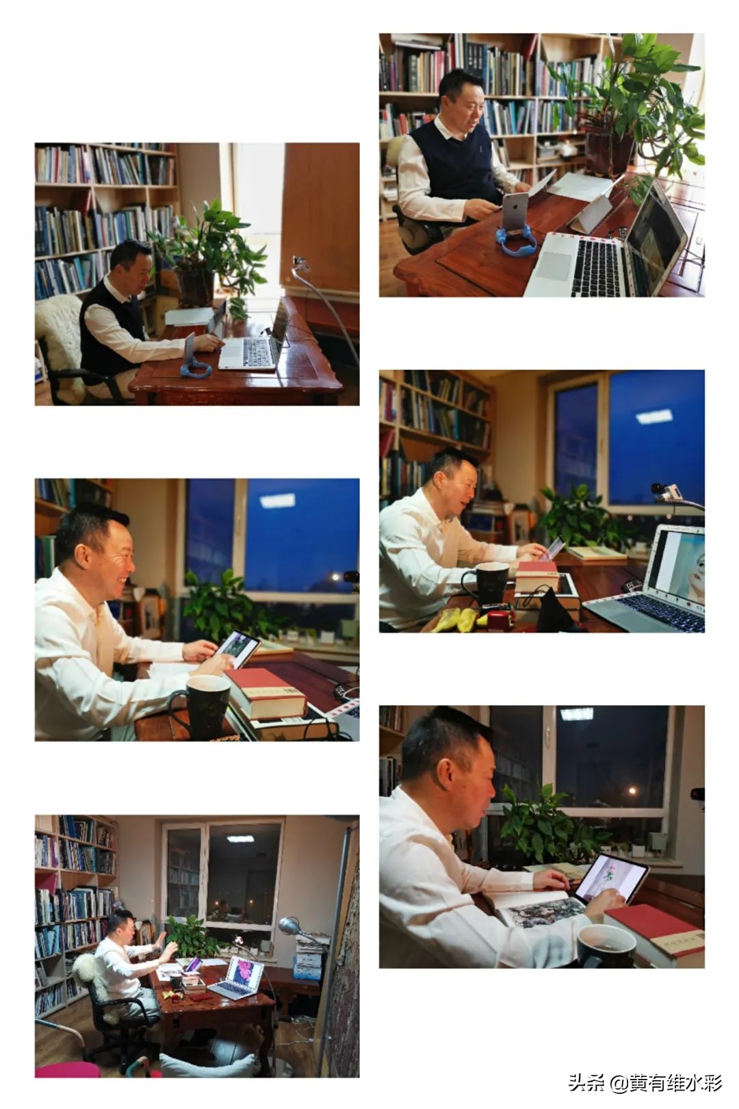 黄老师画国画欣赏,黄老师绘画课堂视频在线