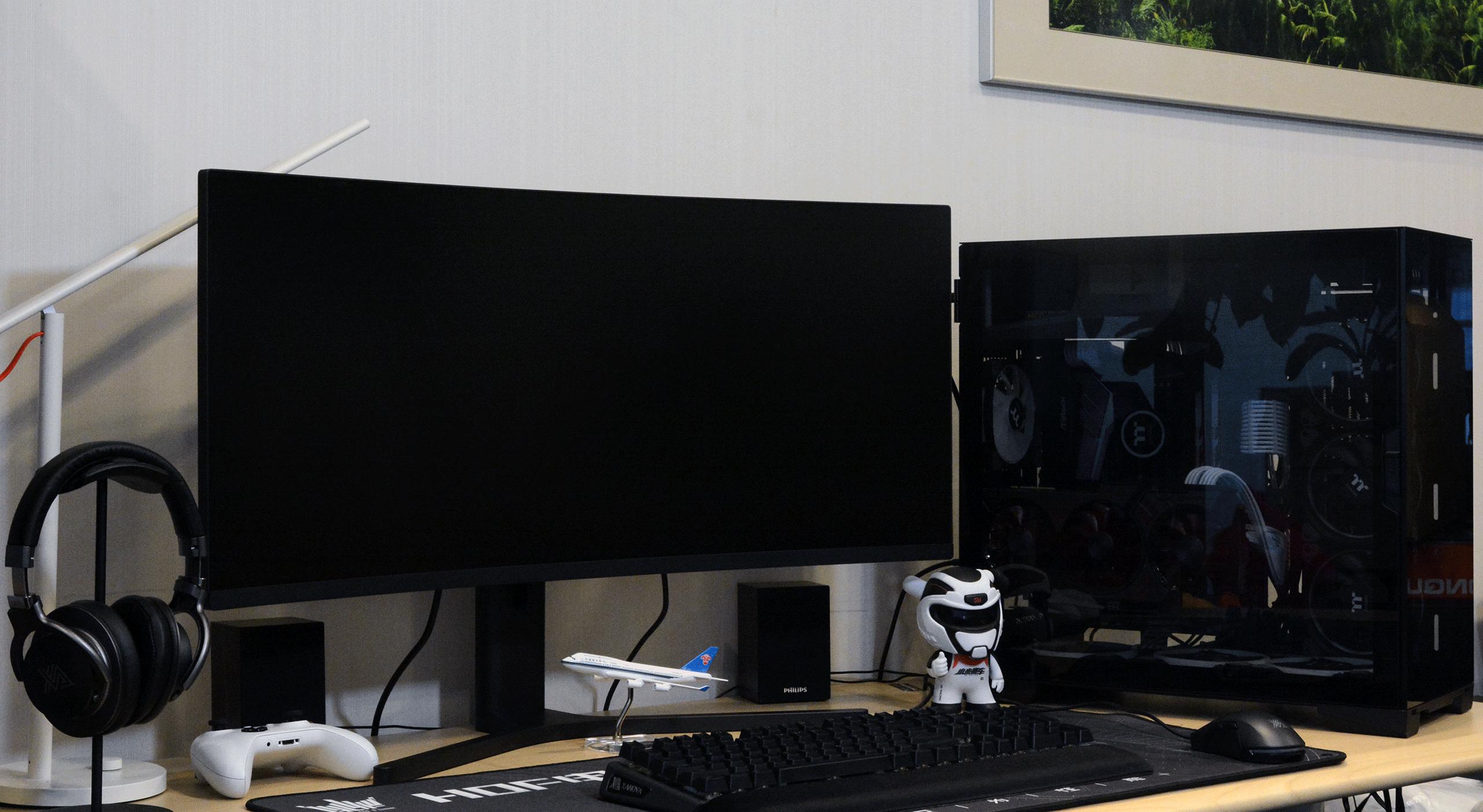 小米剑指显示器领域，小米34寸144Hz高刷新曲面带鱼屏上手体验