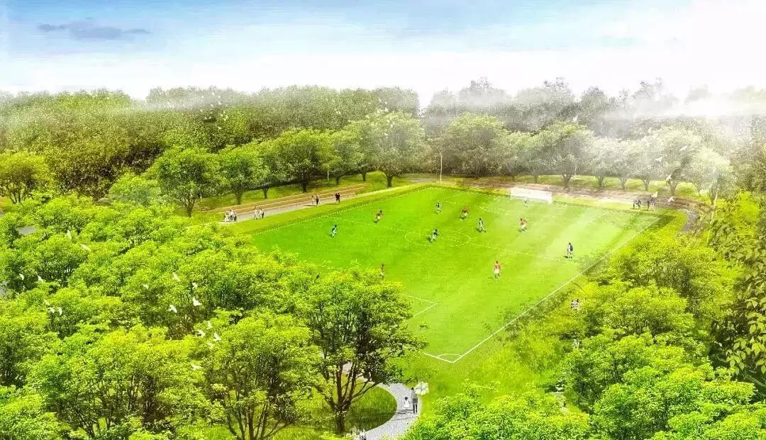 郑州新晋打卡地标,建业中原文化小镇之足球小镇规划