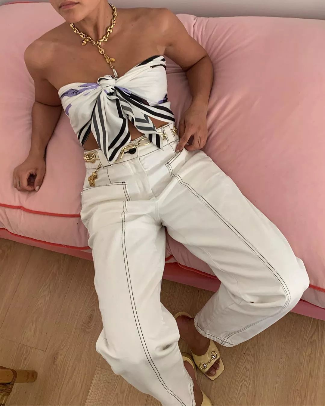 大金链子忘了戴,大金链子好久没戴了