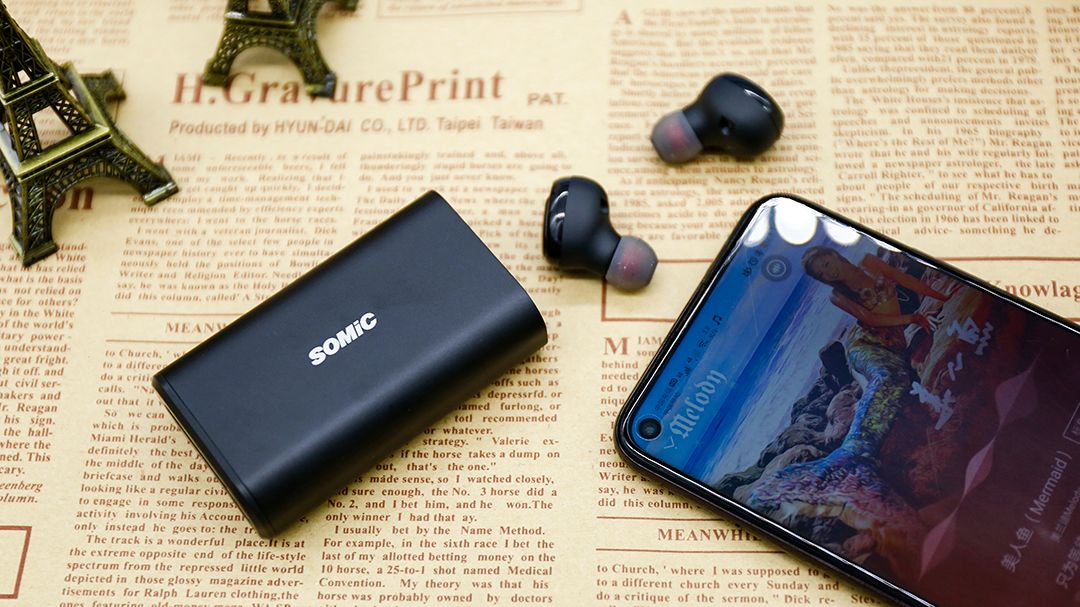 硕美科w20真无线蓝牙耳机,硕美科w20怎么两个耳机同步