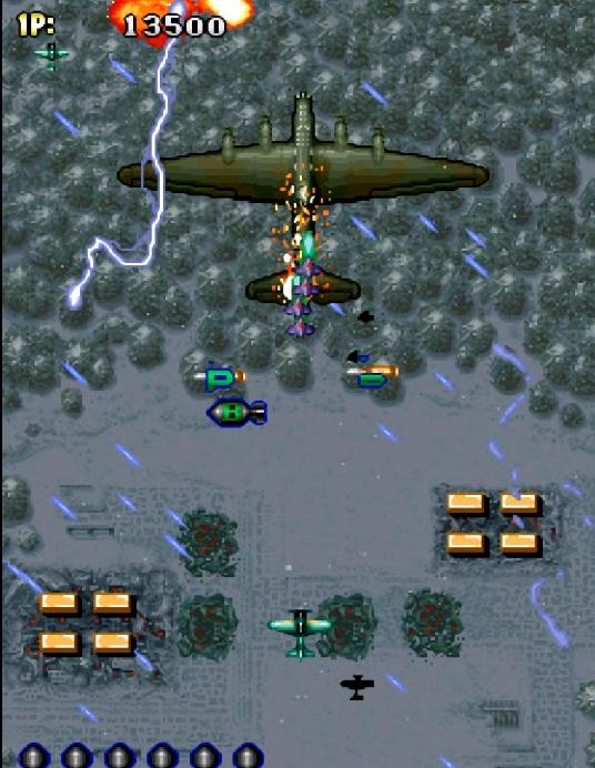 街机游戏打击者1945iii一命通关,街机游戏1945里的飞机介绍