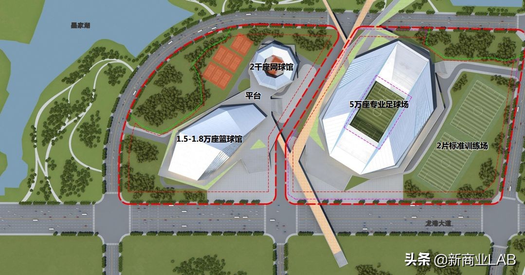 空港国际体育中心最新消息,武汉新城体育中心项目建设