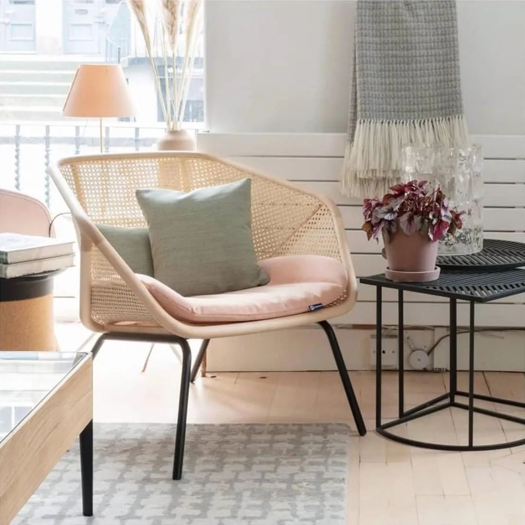 原木风打造,法式复古藤编椅