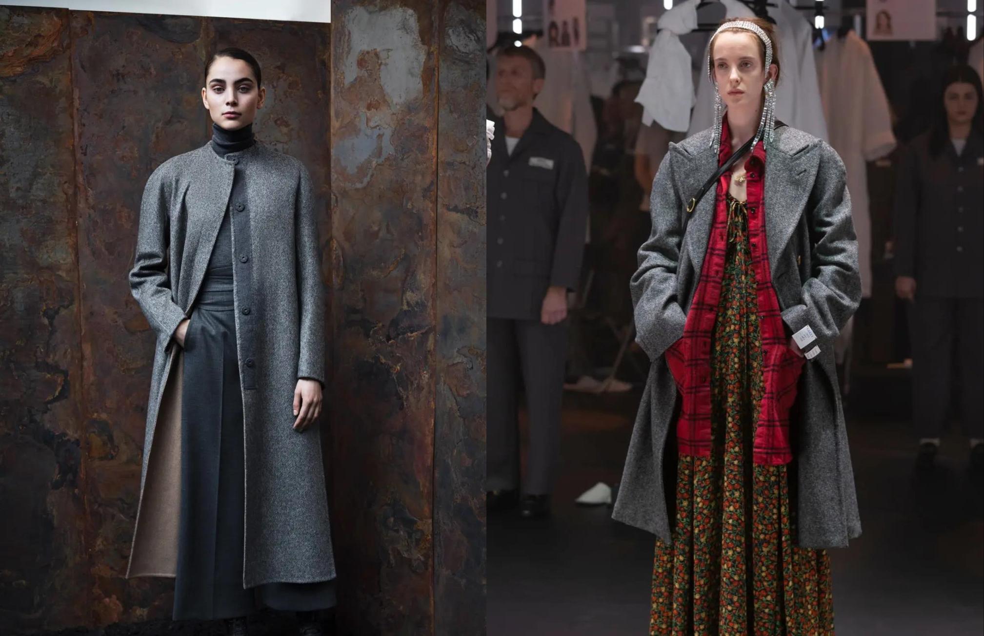 2021年最流行黄灰的穿搭,2023高级色系穿搭