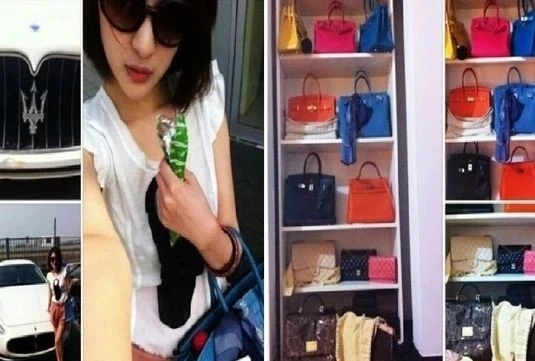 郭美美跟她妈妈照片,郭美美和妈妈一起采访