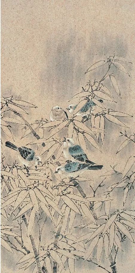 素朴的一花一草、精巧的一鸟一雀