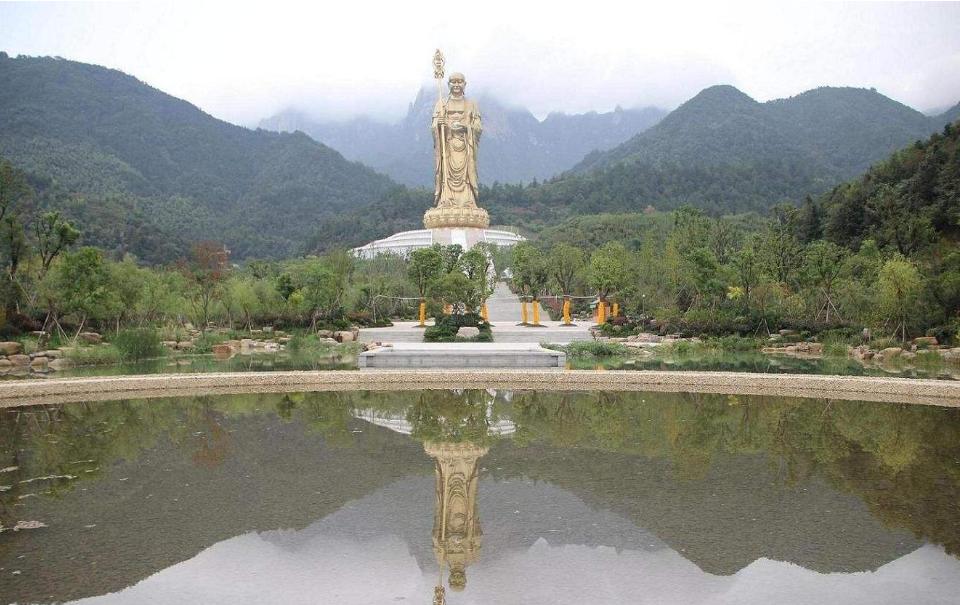 世界上最大的地藏王寺庙,安徽地藏菩萨铜像