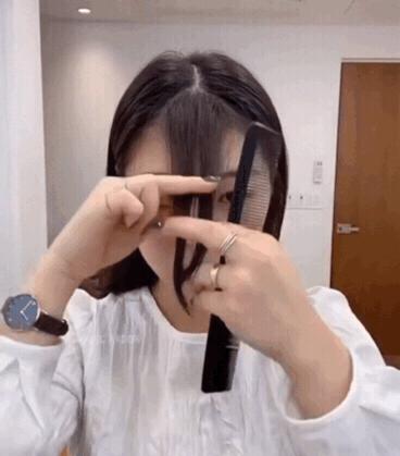 3款不挑脸型的刘海，又美又精致，自己动手就能剪