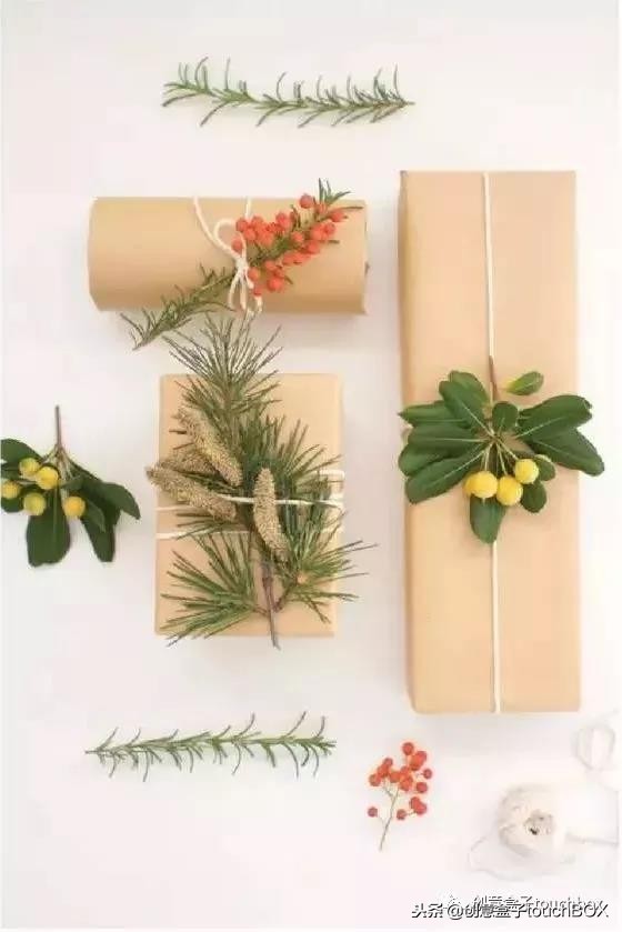 包装礼物的方法大礼盒,各种节日礼物盒卡纸