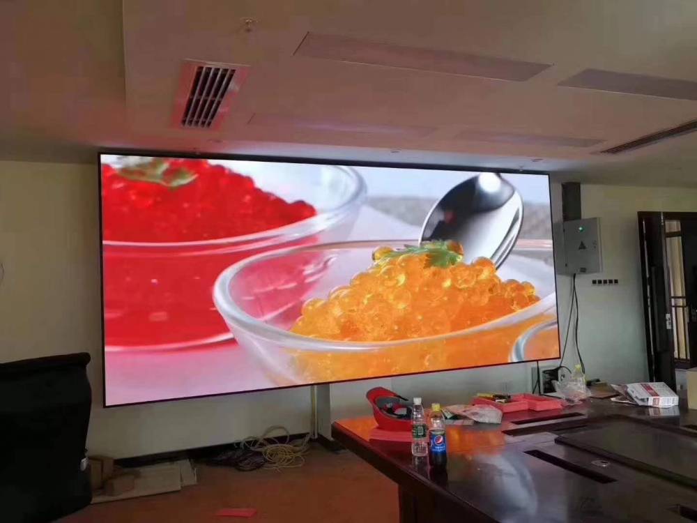 室内p2.5全彩高清显示屏价格,室内p2全彩led显示屏现场实拍