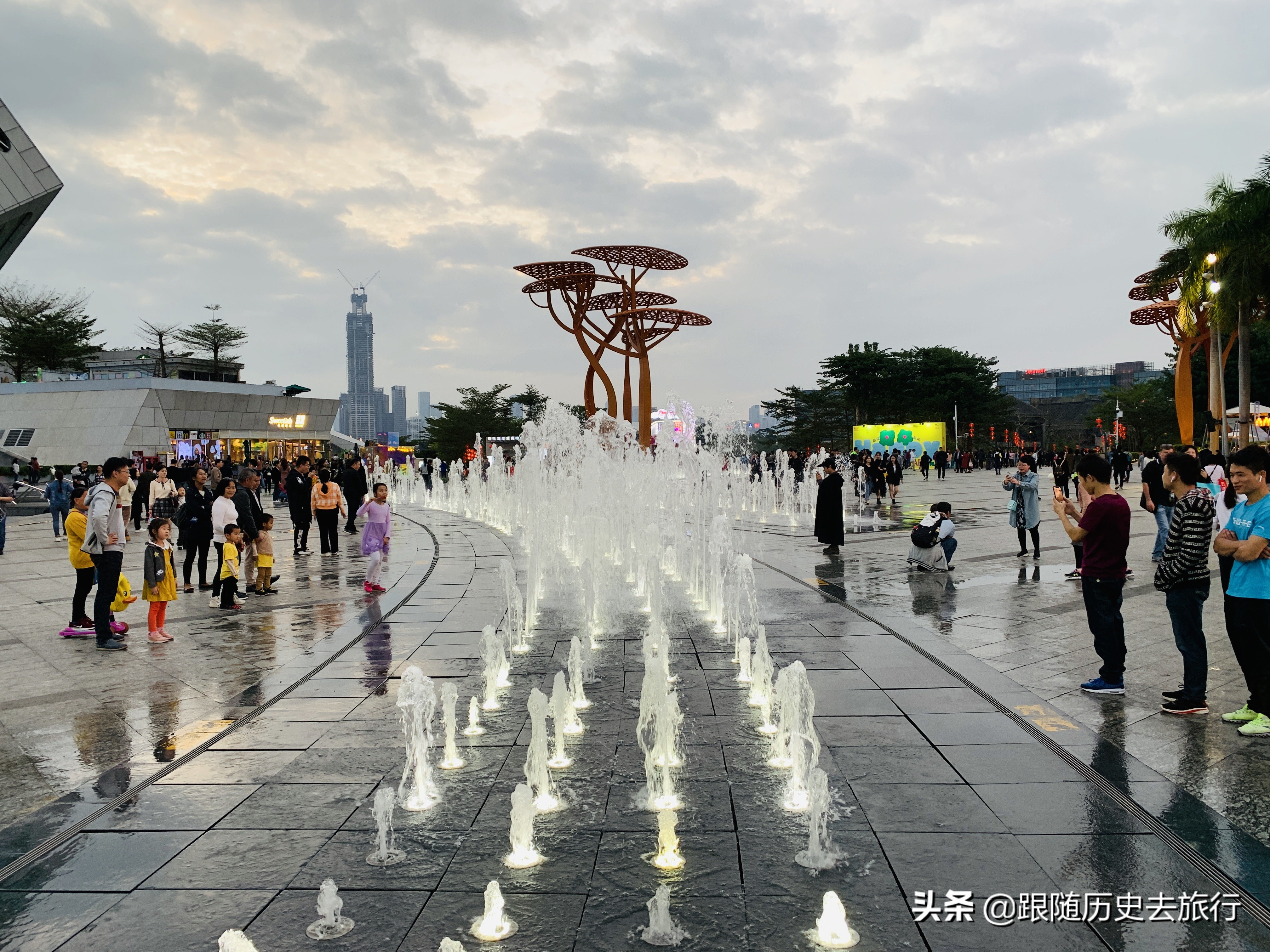 深圳商场和公园,深圳商场对比香港有多新