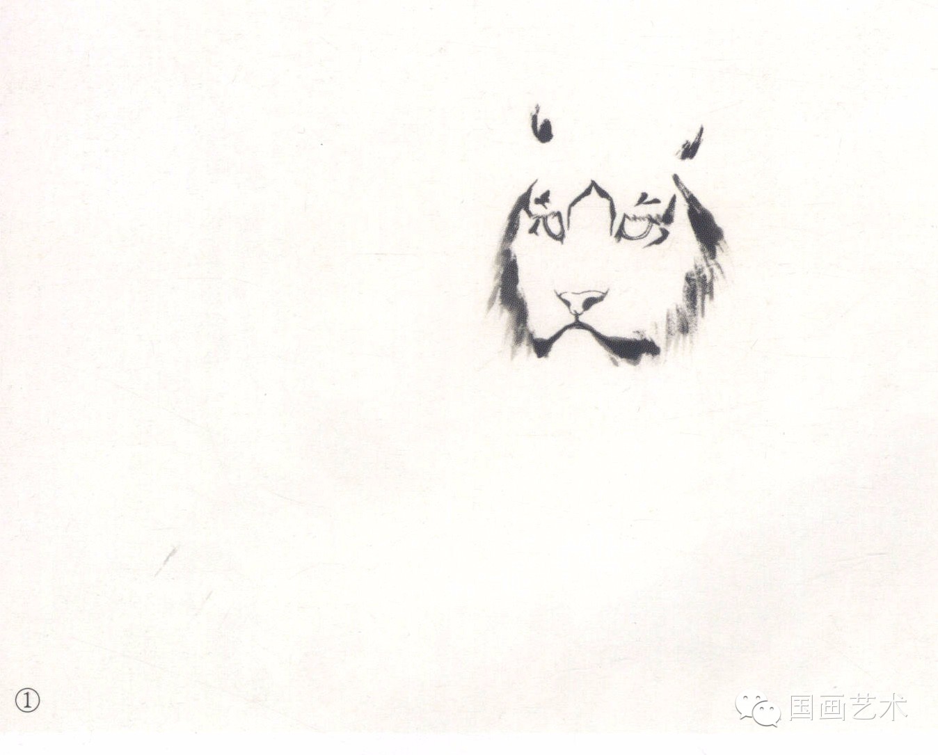 写意画虎教程,写意虎的十种方法