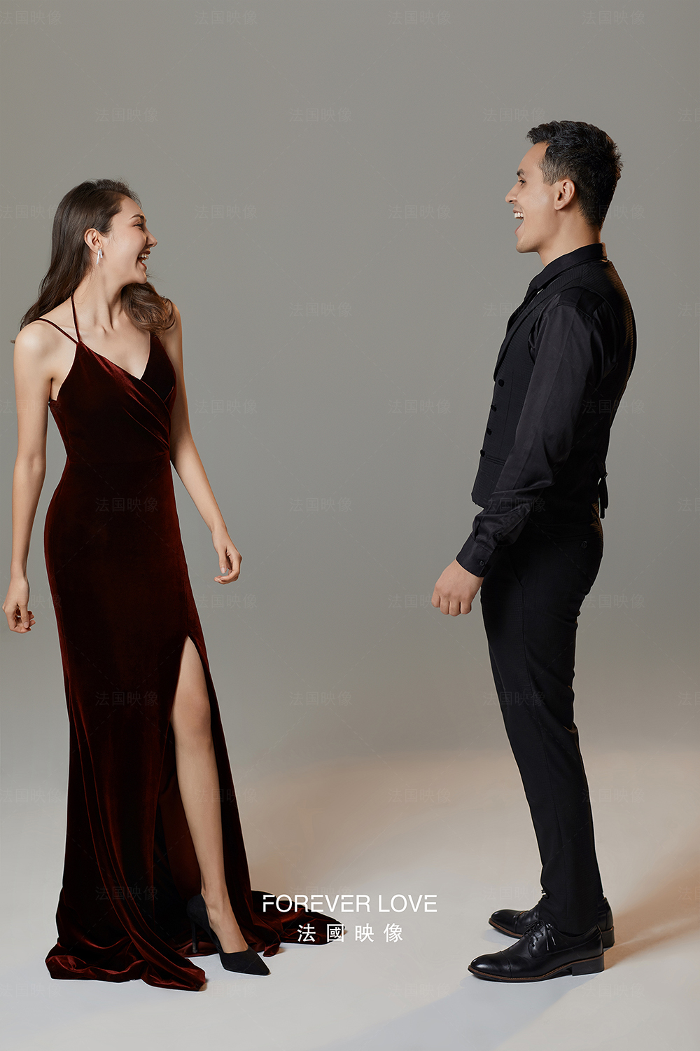 立体婚纱照有什么用,室内婚纱照立体背景