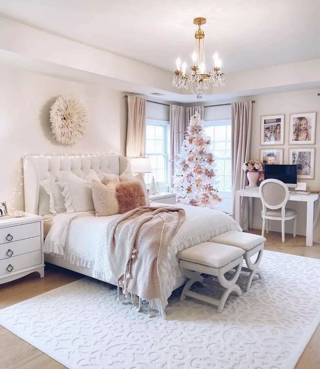 冬天取暖，卧室要选对抱枕、地毯，30张ins美图拿去抄