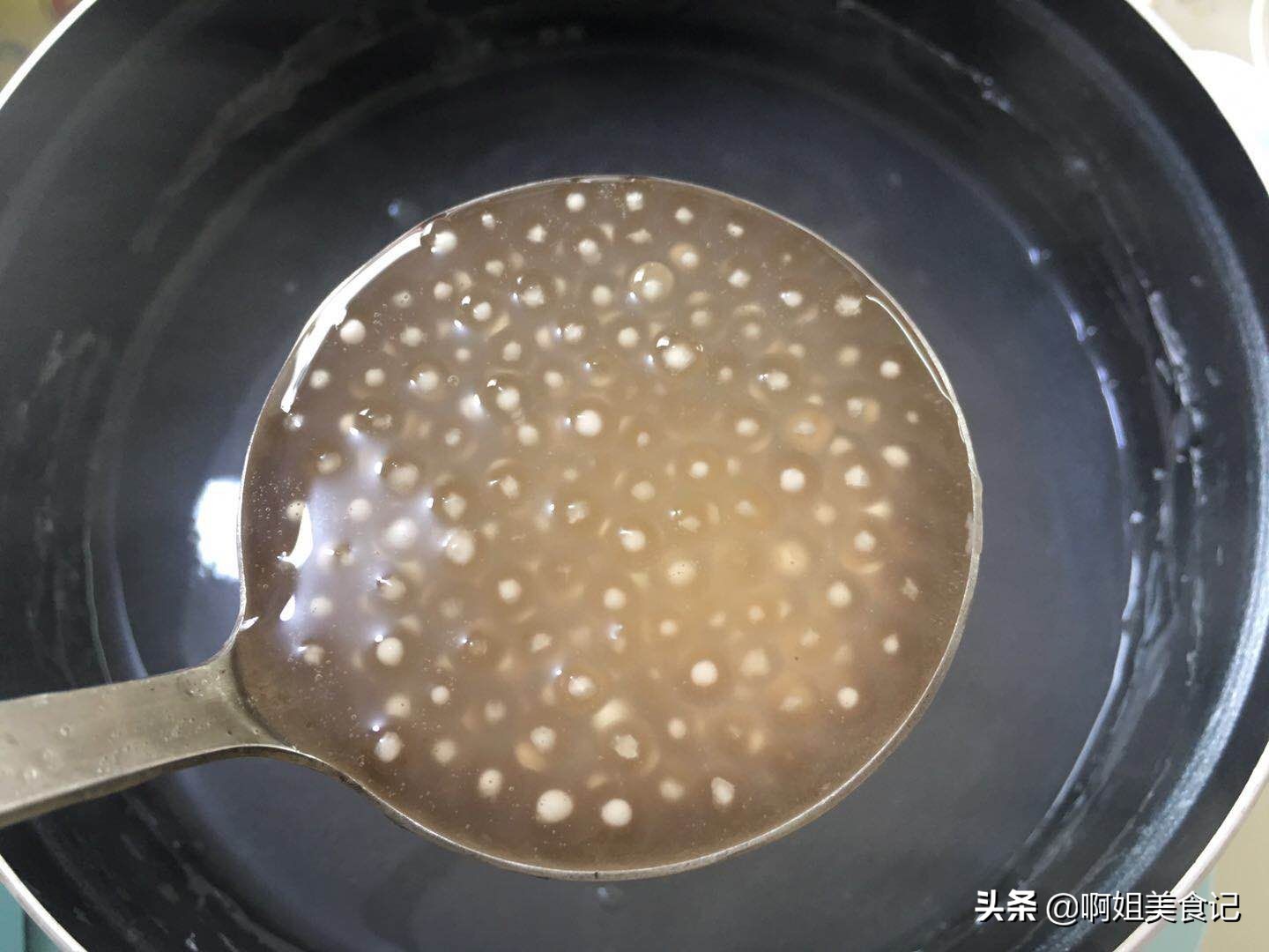 西米露香芋糖水简单做法,香芋西米露糖水做法大全