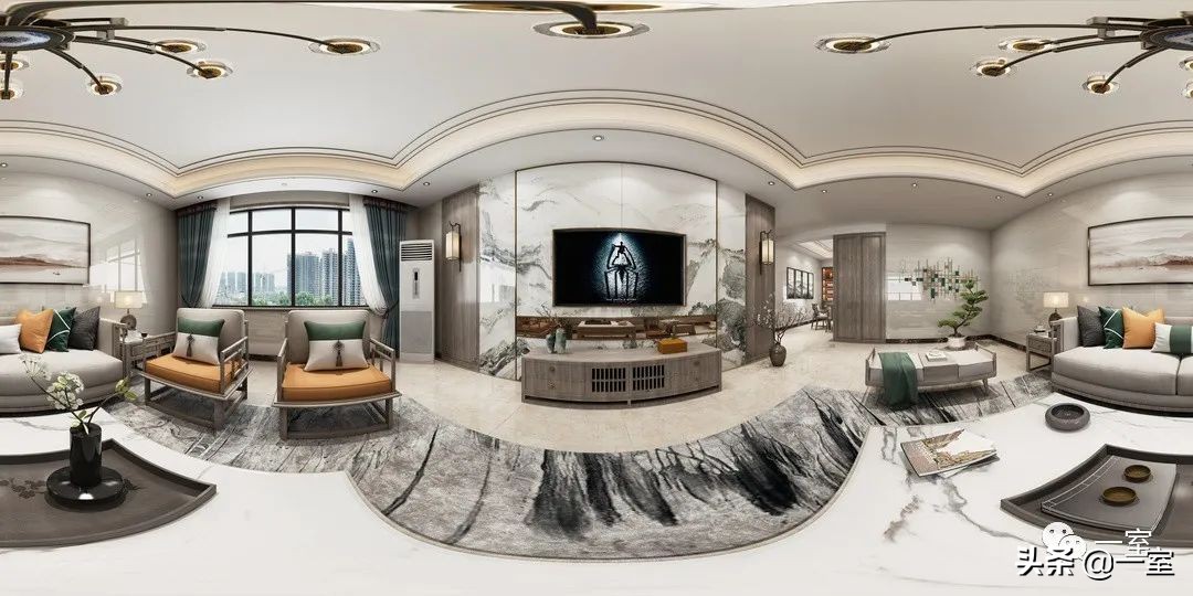 全景效果图最大的,如何出全景效果图