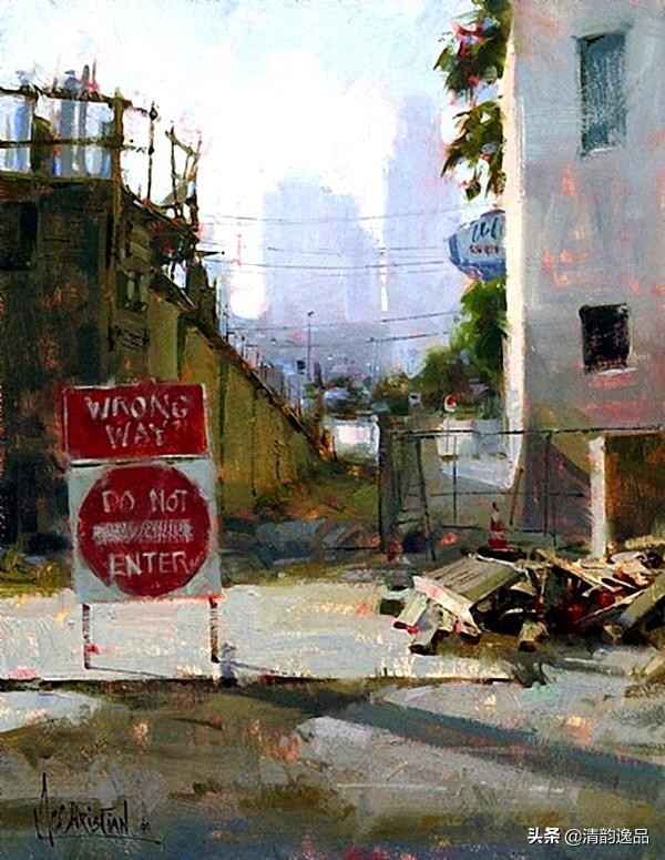 美国艺术家乔biwler油画作品赏析,丽莎印象派油画欣赏