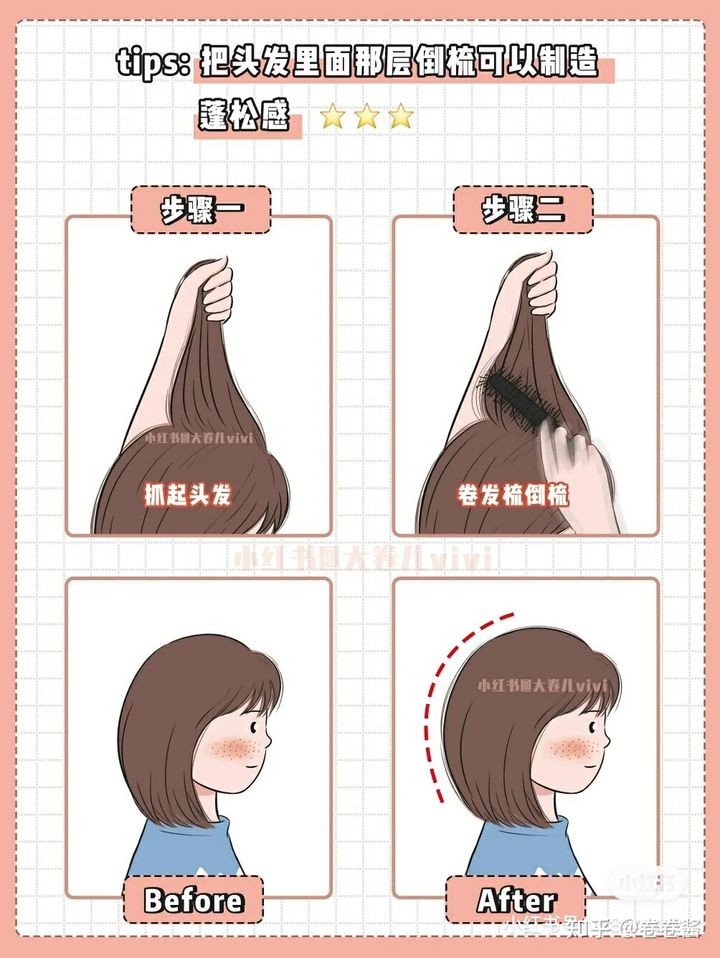 头顶很塌怎么一直蓬松,头顶尖头发塌怎么弄蓬松小妙招