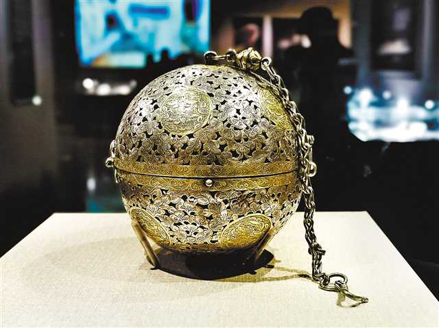 唐朝镂空香囊,现存八件唐香囊