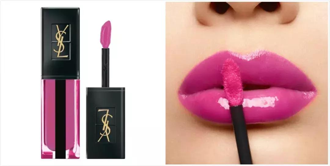 ysl唇釉19号试色效果图,ysl新品唇釉202