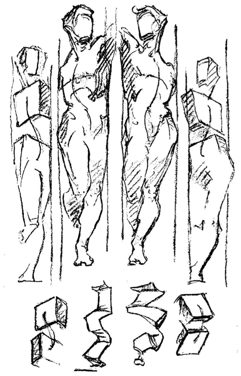 解析速写模范生门采尔，学习速写综合技法！|LAO大师