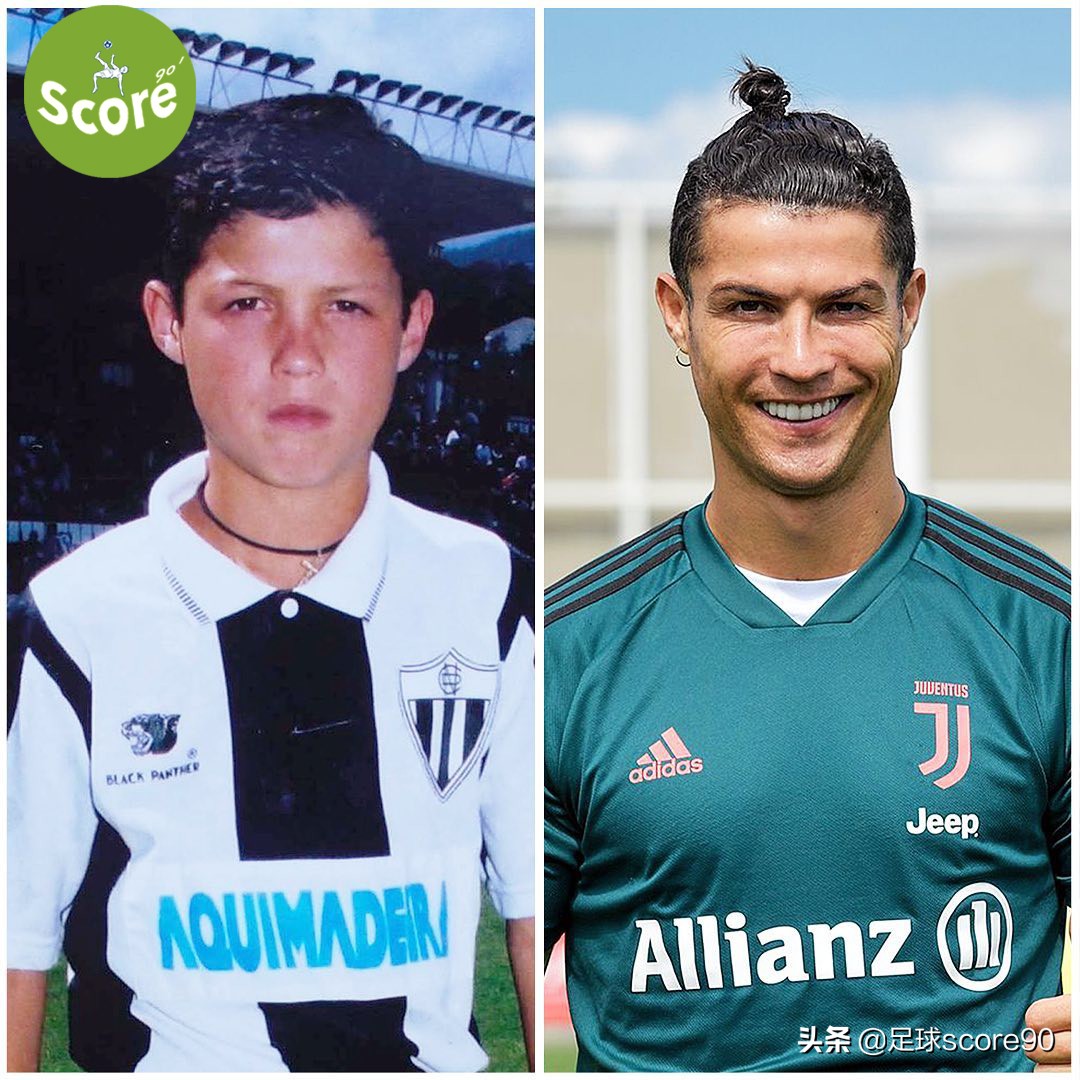 足球明星年轻与现在照片对比,足坛到底有多少球星撞脸卡通人物