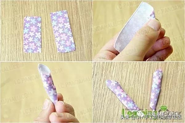 丝带做花带,做花带的教程
