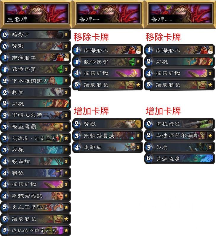 炉石传说专家模式奖励,炉石传说专家级套牌