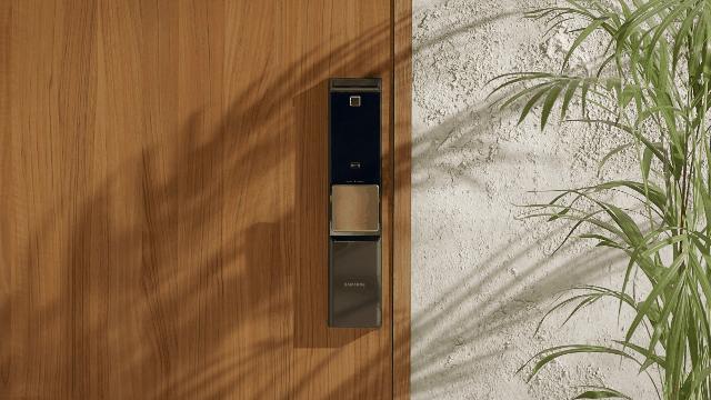 三星智能锁室外防盗模式,目前三星智能锁最新款