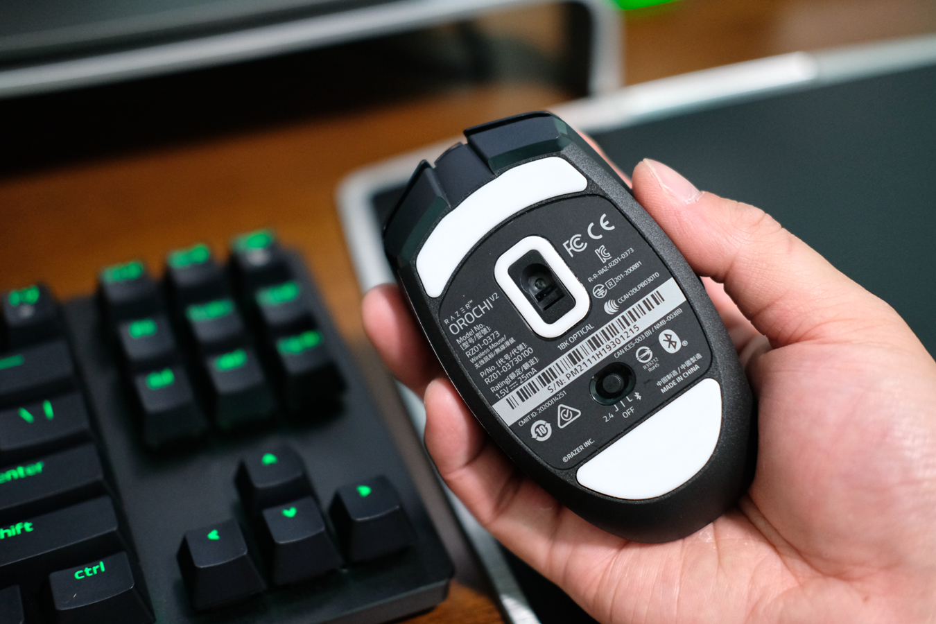 razer雷蛇八岐大蛇无线鼠标,razer雷蛇八岐大蛇电池能用几小时