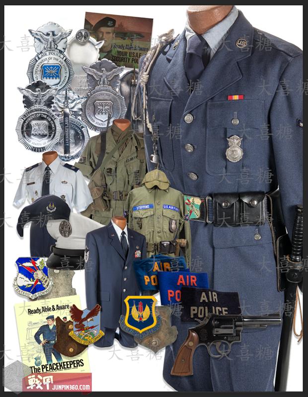 空军宪兵第四部分：安全部队制服配饰中的特色元素