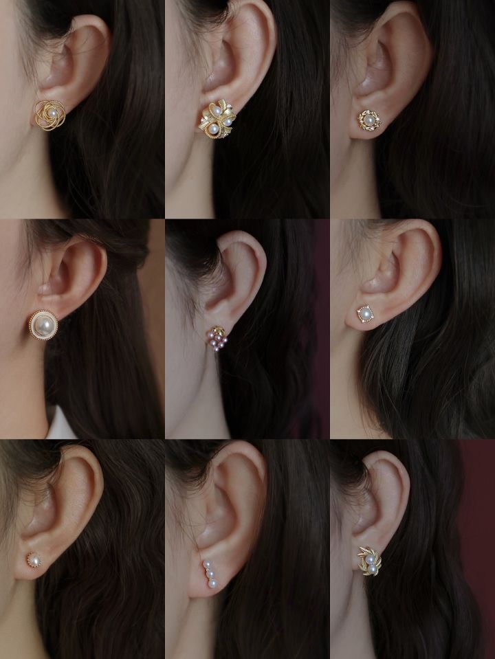 18精品圆珠手链,小众饰品店铺耳环