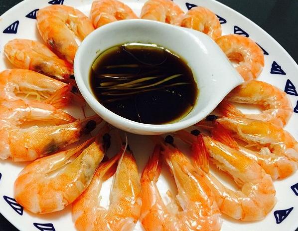 基围虾不要葱姜蒜的做法,基围虾不用白酒的做法