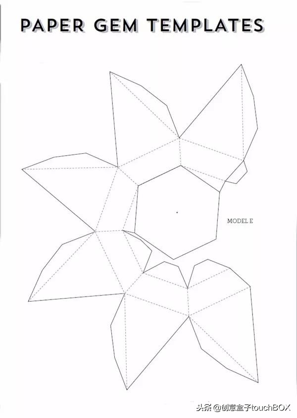 立体宝石diy做法,立体装饰品手工折纸制作