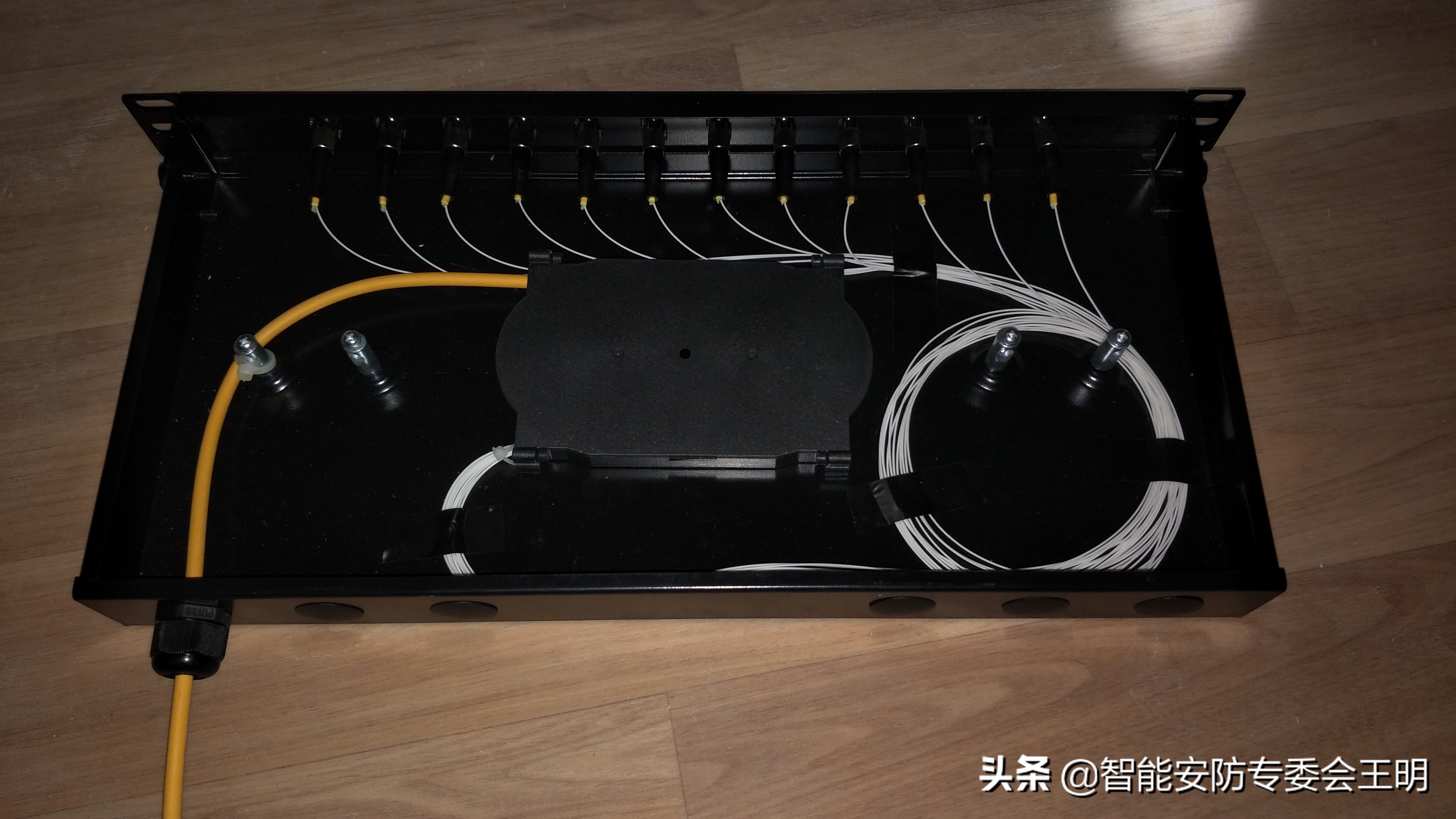 新型光纤熔接施工案例,风电场光纤熔接图纸