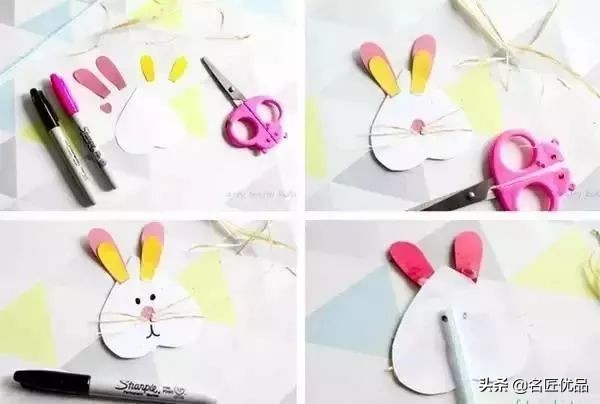 长方形创意纸盘美工作品,纸盘子手工秋天