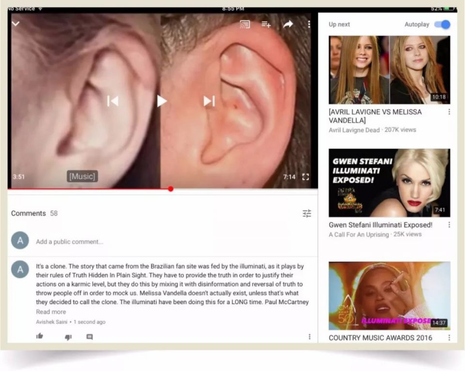 艾薇儿替身梅丽莎现状,为什么说艾薇儿是真实的