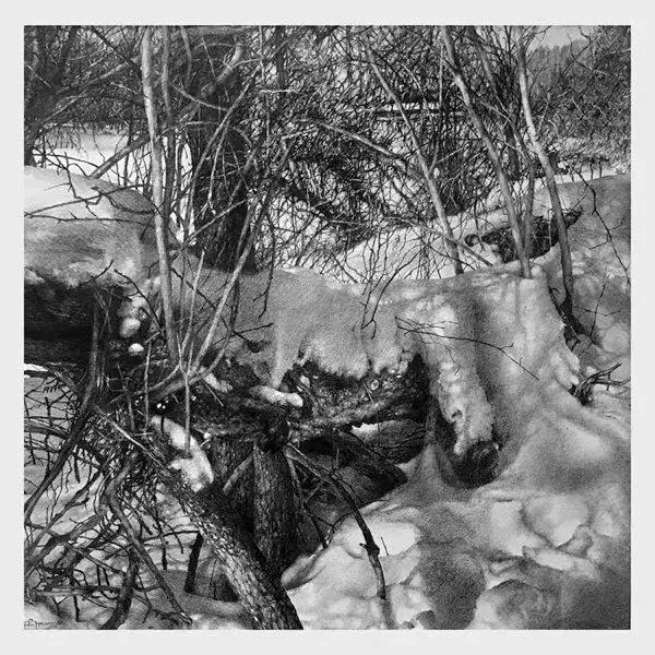 素描画画教程7-12岁素描风景画,设计素描和超写实素描